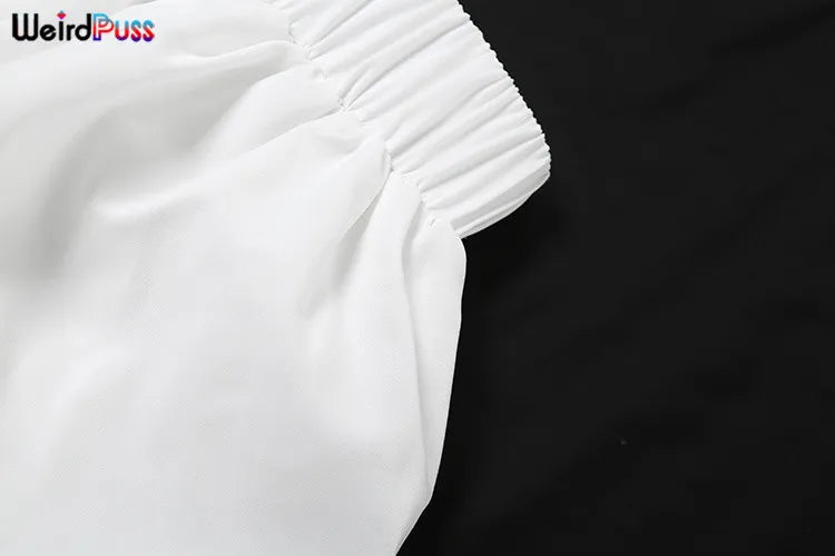 Nibber Ball Gown Skirts Women Y2K Hottie 2024 Summer Trend Midnight Waistband Miniskirts Birthday Basic Streetwear Wild Bottoms