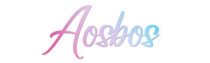 Aosbos 3-Pack Mesh Cosmetic Bag Set - Travel/On-The-Go Makeup Storage, Zipper Closure Small Pouch