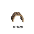 Small Pet Molar Willow Branch Rabbit Accessories Hamster Molar Supplies Totoro Climbing Ladder Fence Arch Bridge Toy D9106