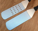 Kitchen Stainless Steel Scraper Cooking Spatula Barbecue Spatula Plate Barbecue Spatula Hamburger Spatula Cooking Utensils
