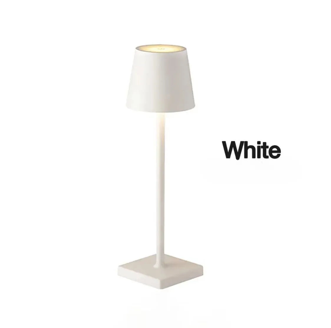 Table Lamp LED Touch Sensor Desktop Night Light Rechargeable Wireless Reading Lamp For Hotel Bar Restaurant Bedroom Decor Light