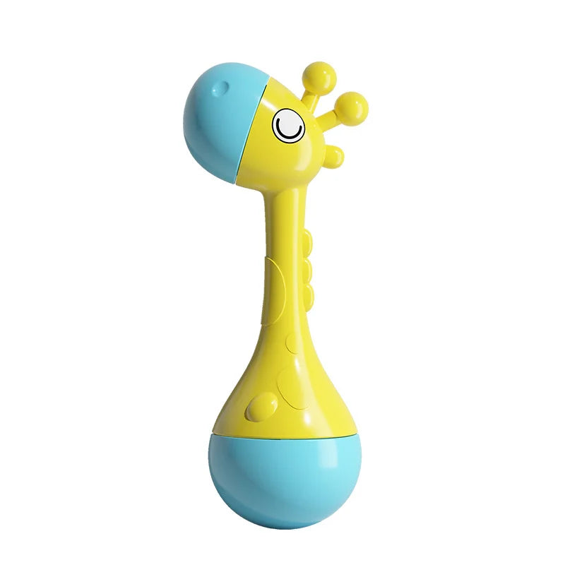Baby Toys 0 6 Months Rattle Teether Development Games Sensory Toys Soft Silicone Teether Chewable For Newborns Babies 12 Months
