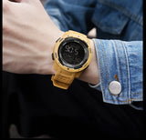 SMAEL 8105 Digital Watches Sports LED Wristwatches Men's 50m Waterproof Watch Digital Light Stopwatch Watch for Men