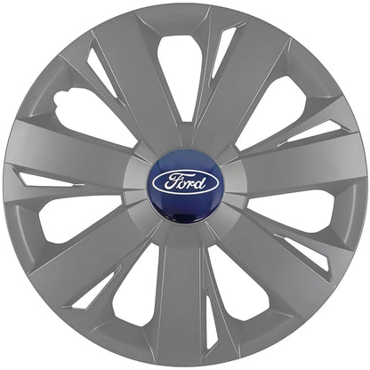 4 X 54MM Wheel Centre Caps Set Hub Centre Rim Cover Badge Blue Center Wheel Cap Kit For Ford Most Models Focus Fiesta Ka Kuga