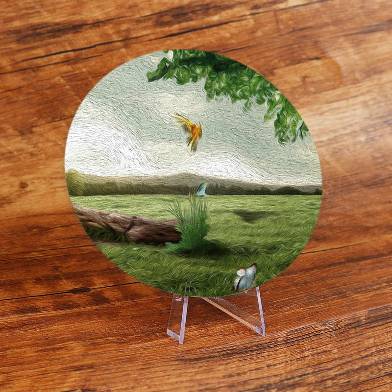 1-30Pcs Clear Acrylic Coin Display Stand Holders Small Easel Rack Trading Card Holder Support For Kpop Idol Card Organizer