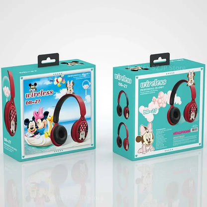 Disney Marvel Y08 Wireless Bluetooth Headphones Foldable HIFI Surround Sound Laptop Earphones for Children Anime Cartoon