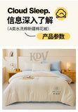 100% Cotton Filled Super Soft Autumn Winter Quilt Lightweight Fluffy Warm Duvets Core Grade A Comfort Quilted Double Comforter