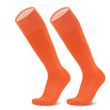 Loogdeel Football Sports Socks Long Knee Cotton Solid Color Kids Legging Stockings Soccer Baseball Ankle Adults Children Socks