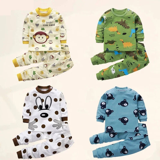 Ropa para niños conjuntos para niños ropa para niños niñas algodón Otoño Invierno ropa pantalones ropa de dormir ropa interior regalo de Navidad