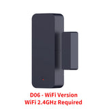 Tuya Zigbee Wifi Door and Window Sensor Security Burglar Alarm Magnetic Presence Sensor Smart Life Works with Google Home Alexa