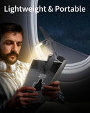 Rechargeable Book Reading Light Lamp, LED Book Light for Reading in Bed - Eye Caring Adjustable Brightness 3 Color Temperatures