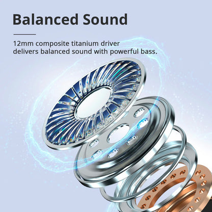 Tronsmart Sounfii R4 Bluetooth Earphones Wireless Earphones with Quad-Mic Call Noise Reduction, 28H Playtimes
