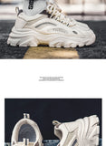 Men's Casual Shoes Sneakers for Men Trendy All-match Man Sports Shoe Hard-wearing Easy To Clean EAEOVNI Main Push Male Sneaker