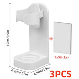 1-4PCS Electric Toothbrush Wall-Mounted Holder Space Saving No Punching Bathroom Accessories Toothbrush Stand Rack Organizer