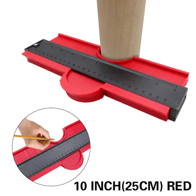 Plastic Contour Duplicator, Shape Gauge, Profile, Measuring Tool, Duplication Gauge, Contour Template, Copy 