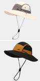 Summer Outdoor Sun Protection Hat for Women Men Hiking Fishing Sunscreen Visor Cap Large Brim Shawl Quick Drying Fisherman Hat
