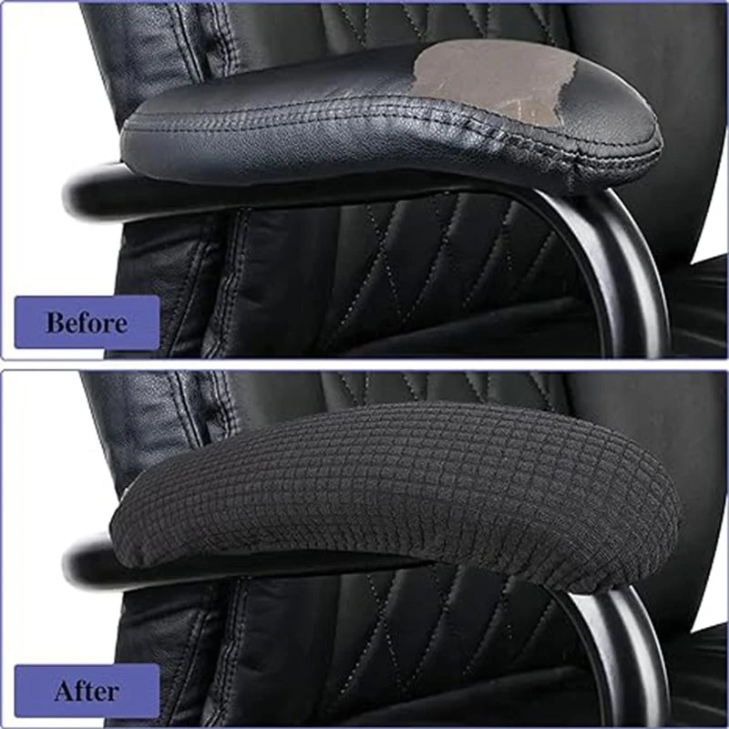 Waterproof for Office Home Stretch Chair Armrest Covers High Quality Computer Chair Elbow Arm Rest Protector Dustproof