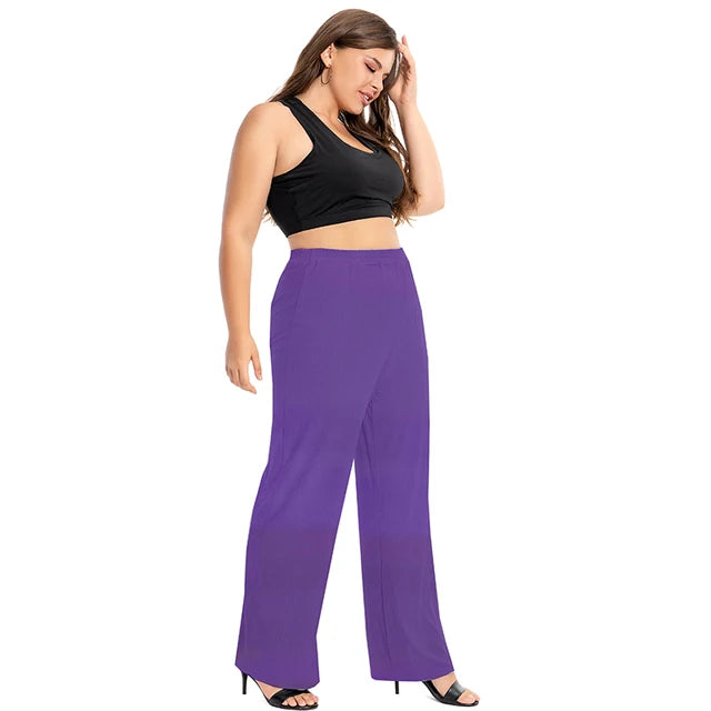 Plus size feminino lounge calças modal algodão confortável homewear solto perna larga pijamas calças xadrez 5xl 4xl xxxl preto rosa