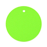 18/14cm Round Heat Resistant Silicone Mat Drink Cup Coasters Non-slip Pot Holder Table Placemat Kitchen Accessories Onderzetters