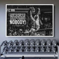 Motivational Conor McGregor Boxing Canvas Print  Professional Boxer Poster Wall Art for Gym Home  Office Decor