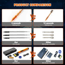 1000mAh USB LED Digital Electric Soldering Iron Kit Mini Cordless Adjustable Temperature 300-450℃ Smart Welding Solder Tool