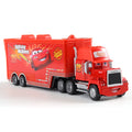 Disney Pixar Cars 2 3 Toys Lightning McQueen Truck Jackson Storm Uncle Mack 1:55 Diecast lorry trailer Model Child kids Gift