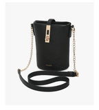 FOXER Brand Chic Mini Cellphone Bag Women's Shoulder Bag PU Leather Fashion Girl's Travel Small Crossbody Bag Purse