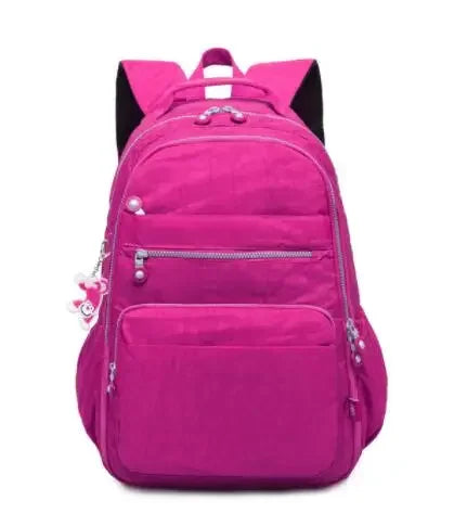 Popular Backpack Women Nylon waterproof bookbag Female Travel bagpack Climbing Packbag Multiple pockets Schoolbag Girls tote