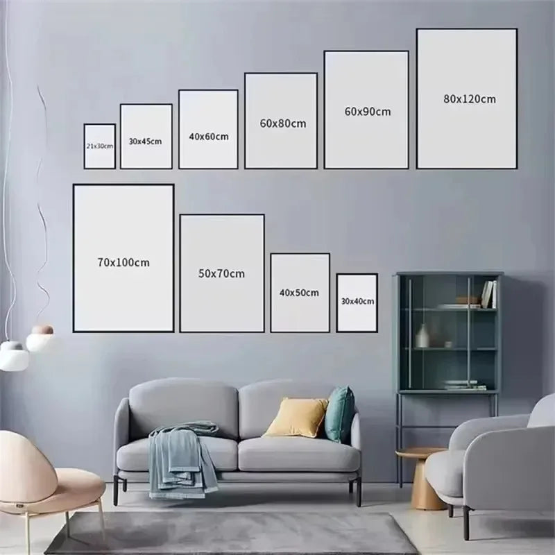 Reminders for Hard Days, Mental Health Office Decor, Therapy Poster, Positive Affirmations, Calming Corner Wall Cavans Art