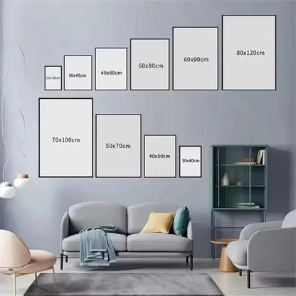 Reminders for Hard Days, Mental Health Office Decor, Therapy Poster, Positive Affirmations, Calming Corner Wall Cavans Art