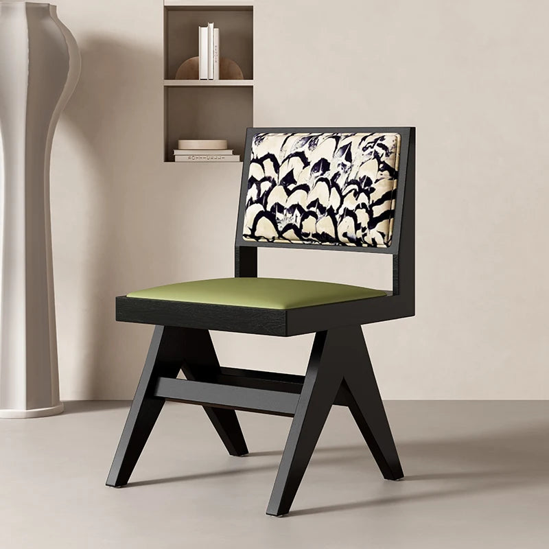 Rattan Nordic Relaxing Design Chair Accent Solid Wood Dining Modern Computer Office Aesthetic Relax Armrest Garden Furniture