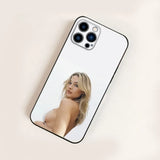 Madelyn C-Cline Phone Case For iPhone 16,15,14,13,12,11,Pro,X,XS,Max,XR,Plus,Mini Black Silicone Soft case