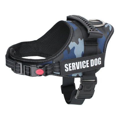 Pet Customizable Harness Vest For Small Medium Large Dog Classic Luxury Walking Dog Harness Adjustable No pull Safe Pet Supplies