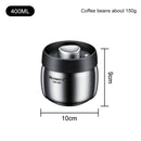 Vacuum sealed tank Coffee bean storage tank Household 304 stainless steel food storage Jars moisture-proof sealed container