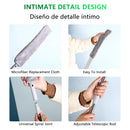 Espanadores para remoção de poeira, espanador telescópico extensível, alça longa, esfregão extra plano, vassoura para limpar sob móveis, escova de penas