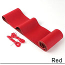 38cm 15inch Car Steering Wheel Braid Cover Artificial leather Needles And Thread Soft Non-slip Auto Interior Accessories Kits