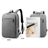 Laptop backpack travel Multifunctional Large capacity men's USB charging computer school backpacks Oxford waterproof bag for men