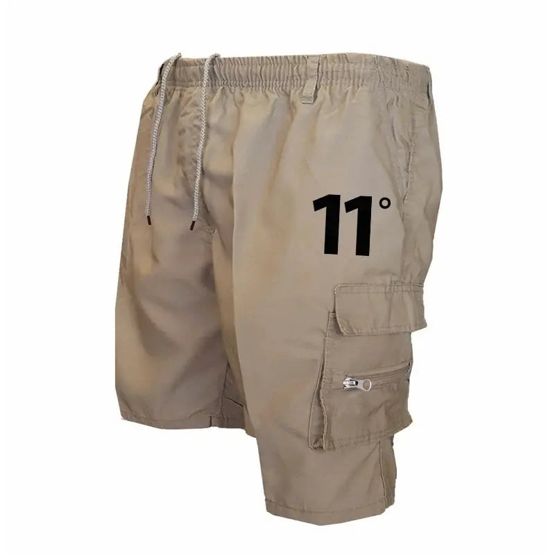Pantalones cortos cargo para exteriores, monos para hombre, pantalones cortos de ciclismo con cintura elástica, multibolsillos, holgados, para trabajo, para playa, deportivos, estampados