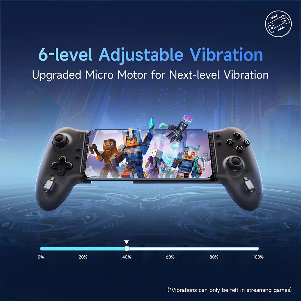 EasySMX M15 Bluetooth Mobile Phone Controller for Android/iPhone/Cloud Gaming/Xbox Game Pass/PS Remote Play/Switch 1/2