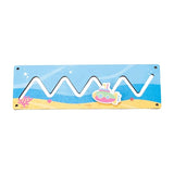 DIY Montessori  Busy Board Material Accessories Rainbow Card Water Pipe Aid Early Education Learning Skill Toy Wooden Toys Gifts
