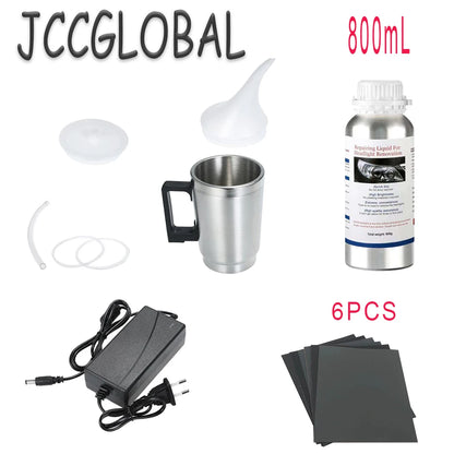 Car Headlights Renovation Polishing Kit Headlight Chemical Polishing Kit Automotive Care Tool 800ML Liquid Polymer Car Tool Set