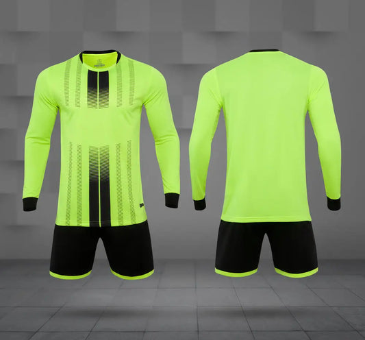 Adult Kid Soccer Jersey Customize Long Sleeved Football Uniform Shirt Futsal Sportswear Training Tracksuit Sports Clothes Outfit