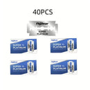 100PCS/10PCS Stainless Steel Double Edge Safety Razor Blades Professional Men's Barber Shave Hair Removal Tool