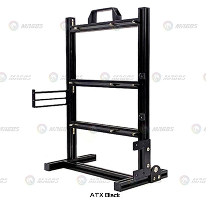 Aluminum Fully Open Case Frame Support ITX / MATX /ATX Motherboard,Vertical Computer Housing PC Water Cooling Gamer DIY Cabinet
