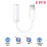 Audio to Lighting Adapter, Audio Cable for iPhone 11, 12, 13, 14 Pro Max, 12Mini, SE 2020, XS, XR, X, 8, 7 Plus, IOS, 3.5mm jack 