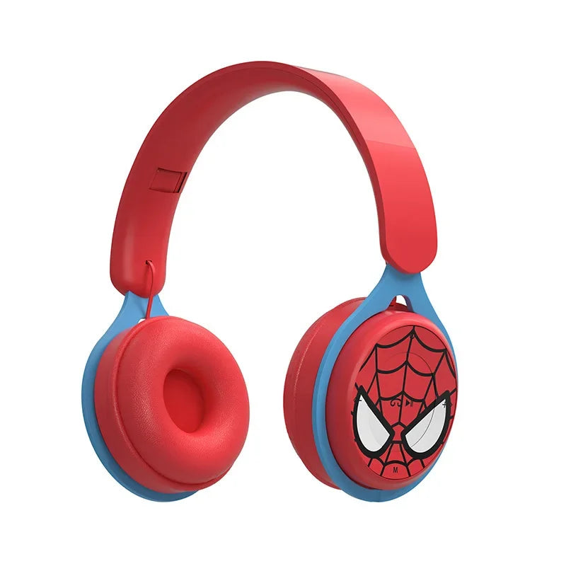 Disney Marvel Y08 Wireless Bluetooth Headphones Foldable HIFI Surround Sound Laptop Earphones for Children Anime Cartoon