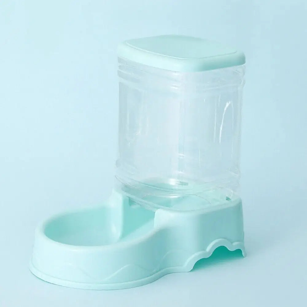 Alimentador automático para mascotas de 3,8 l, de material PP, para gatos y perros, dispensador de comida grande.