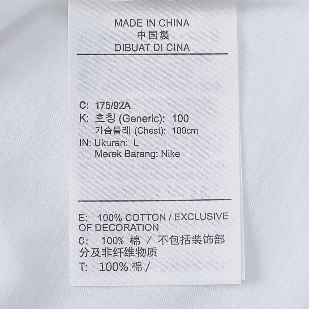 NIKE 2025 Men's AS U NSW TEE M90 OC REMIX Knitted T-shirt HJ0775-100