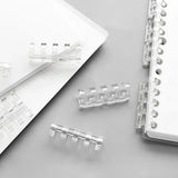 Fromthenon 5 Holes Puncher Loose Leaf Notebook Paper Mini Puncher Loose-leaf Binding Student Office Stationery Supplies