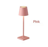 Table Lamp LED Touch Sensor Desktop Night Light Rechargeable Wireless Reading Lamp For Hotel Bar Restaurant Bedroom Decor Light